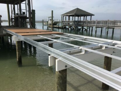 custom aluminum dock